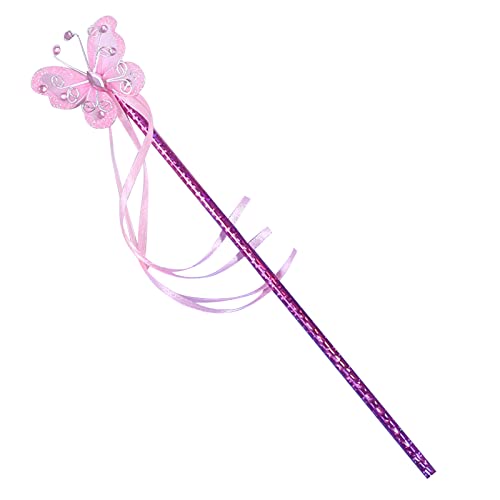 LERONO Prinzessinnen-Cosplay-Requisiten, Mädchen, Geburtstagsgeschenk, für Neujahr, Feiertage, Geburtstag, Party, Geschenk, Schmetterlings-Zauberstab LERONO Prinzessinnen-Cosplay-Requisiten, Mädchen, Geburtstagsgeschenk, für Neujahr, Feiertage, Geburtstag, Party, Geschenk, Schmetterlings-Zauberstab von LERONO