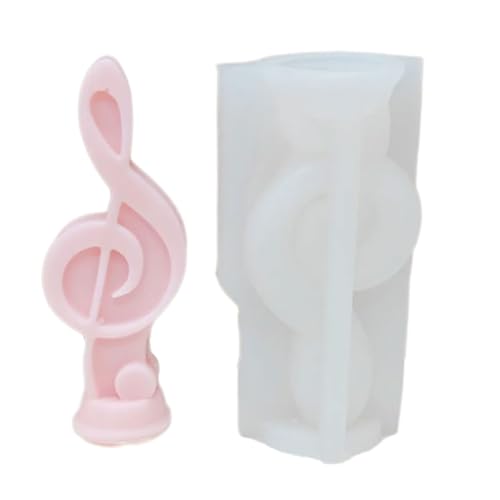 LERONO Silikonform, Silikonformen, Musiknoten, Kerzen, handgefertigt, Seife, Backformen, Gießformen, Harzformen für Kerzenherstellung LERONO Silikonform, Silikonformen, Musiknoten, Kerzen, handgefertigt, Seife, Backformen, Gießformen, Harzformen für Kerzenherstellung von LERONO