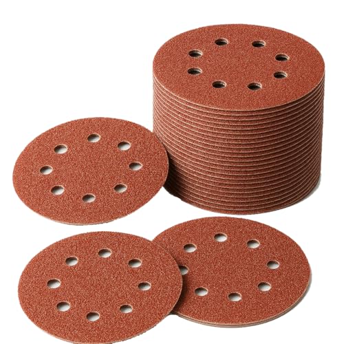 LESNIC 100 Körnung Schleifscheiben 50 Stück, 125mm Schnellwechselscheiben Klett-Schleifpapier für Elektroschleifer, Zuverlässige Haftung auf den Schleifgeräten LESNIC 100 Körnung Schleifscheiben 50 Stück, 125mm Schnellwechselscheiben Klett-Schleifpapier für Elektroschleifer, Zuverlässige Haftung auf den Schleifgeräten von LESNIC