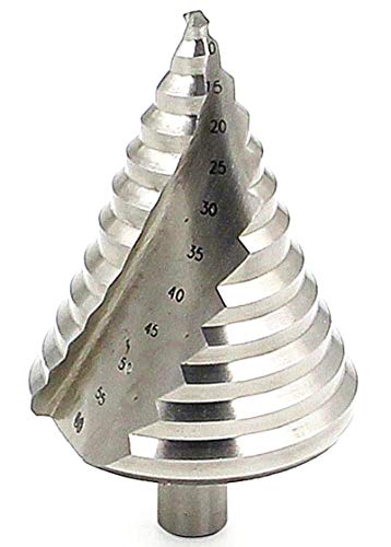 LESOLEIL Stufenbohrer 6-60mm HSS Kegelbohrer Metall Scharfer Lochbohrer Präziser Kegelbohrer Spiralnut Schälbohrer für Metall Holz Kunststoff Silber LESOLEIL Stufenbohrer 6-60mm HSS Kegelbohrer Metall Scharfer Lochbohrer Präziser Kegelbohrer Spiralnut Schälbohrer für Metall Holz Kunststoff Silber von LESOLEIL