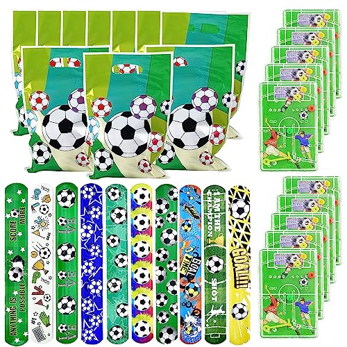 LETTERASHQP Fußball Mitgebsel Kindergeburtstag Junge 10 Fußball Slap Armbänder 10 Flipperspiel Fußball Spiele 10 Geschenktüte Fussball Deko Geburtstag Kinder Fußball Tütenfüller Mitgebsel Gastgeschenk LETTERASHQP Fußball Mitgebsel Kindergeburtstag Junge 10 Fußball Slap Armbänder 10 Flipperspiel Fußball Spiele 10 Geschenktüte Fussball Deko Geburtstag Kinder Fußball Tütenfüller Mitgebsel Gastgeschenk von LETTERASHQP
