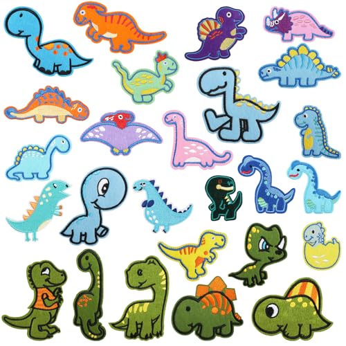 LETTERASHQP Flicken zum AufbüGeln Kinder 26 Stück Dino Bügelflicken Kinder Patches zum Aufbügeln Dinosaurier Aufnäher Tiere Kinder Aufnäher zum Aufbügeln für DIY T-Shirt Jeans Kleidung Taschen Mützen LETTERASHQP Flicken zum AufbüGeln Kinder 26 Stück Dino Bügelflicken Kinder Patches zum Aufbügeln Dinosaurier Aufnäher Tiere Kinder Aufnäher zum Aufbügeln für DIY T-Shirt Jeans Kleidung Taschen Mützen von LETTERASHQP