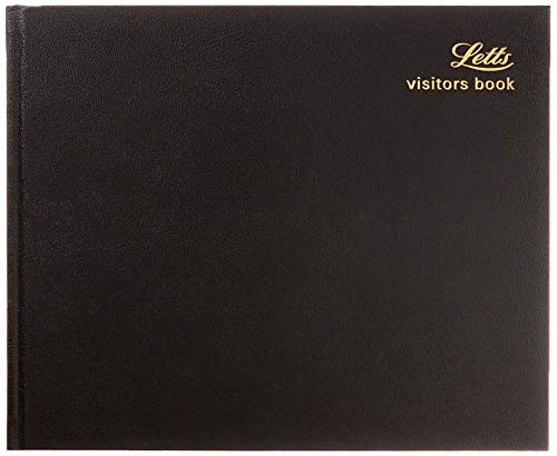 Letts Besucherbuch schwarz von Letts