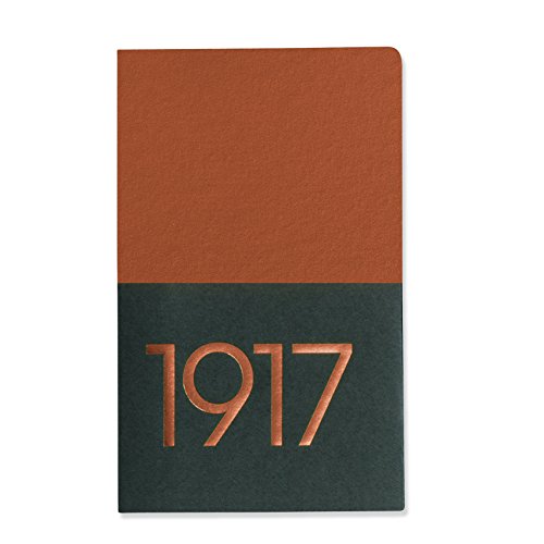 LEUCHTTURM1917 355537 Jottbook Pocket (A6), 60 nummerierte Seiten, blanko, Kupfer, im Doppelpack von LEUCHTTURM1917