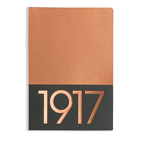 LEUCHTTURM1917 355539 Jottbook Medium (A5), 60 nummerierte Seiten, blanko, Kupfer, im Doppelpack von LEUCHTTURM1917