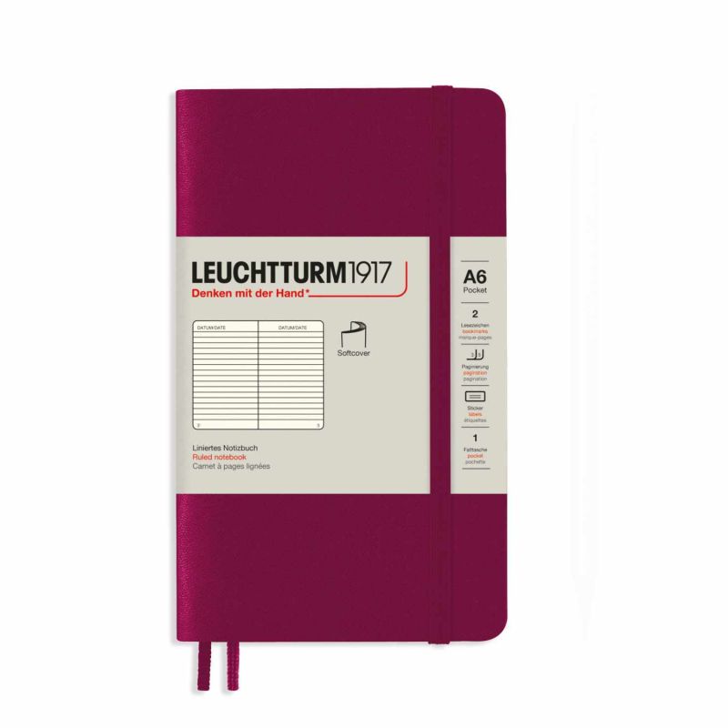 Notizbuch Pocket liniert Softcover A6 von LEUCHTTURM1917