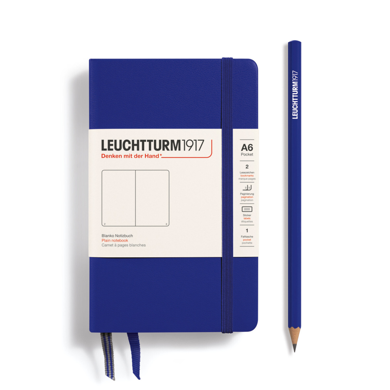 Notizbuch Pocket blanko Hardcover A6 Notizbuch Pocket blanko Hardcover A6 von LEUCHTTURM1917