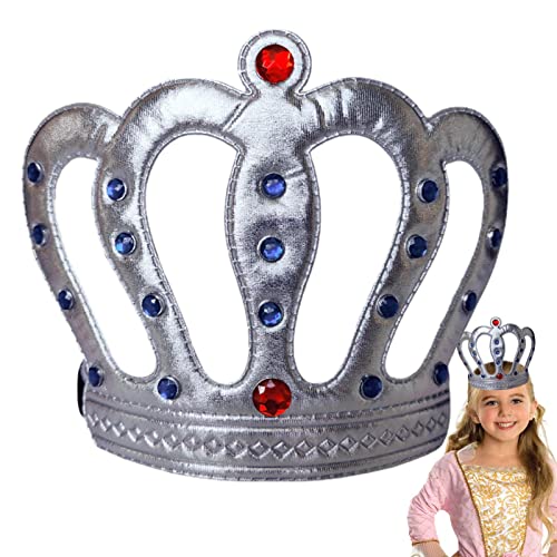 King Crown - Gold Queen King Birthday Crown - Tragbare Krone Spielzeug für Erwachsene, Festival, Urlaub und Foto Requisiten Levabe von LEVABE