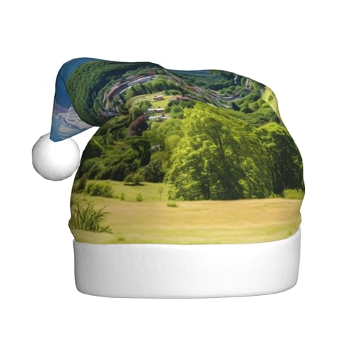 LEVNDIEJ Weihnachtsmütze für Erwachsene, Weihnachtsmütze, Unisex, Weihnachtsmütze für Neujahr, festliche Party von LEVNDIEJ