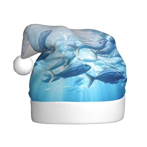 LEVNDIEJ Weihnachtsmütze für Erwachsene, Weihnachtsmütze, Unisex, Weihnachtsmütze für Neujahr, festliche Party von LEVNDIEJ