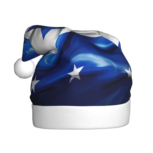 LEVNDIEJ Weihnachtsmütze mit Honduras-Flagge, Erwachsene, Weihnachtsmütze, Feiertag für Unisex, Weihnachtsmütze für Neujahrsparty von LEVNDIEJ