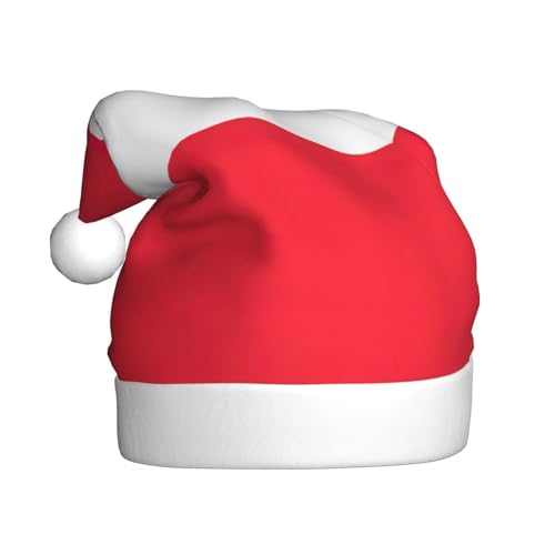 LEVNDIEJ Weihnachtsmütze mit Österreichischer Flagge, für Erwachsene, Weihnachtsmütze, Unisex von LEVNDIEJ