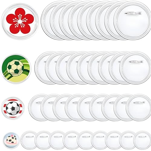 40 Stück Button Maker DIY Acryl, 25/37/44/58 mm Button Selber Machen Ohne Buttonmaschine Pin Abzeichen Klare Handwerk Blank Pin Buttons für Bild Foto für Bastelbedarf, Bild, Foto, Kleidung 40 Stück Button Maker DIY Acryl, 25/37/44/58 mm Button Selber Machen Ohne Buttonmaschine Pin Abzeichen Klare Handwerk Blank Pin Buttons für Bild Foto für Bastelbedarf, Bild, Foto, Kleidung von LEXICANMHS