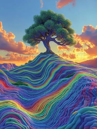 Baum Diamond Painting Erwachsene Kinder, Baum des Lebens Diamant Painting Bilder Set, 5D Vollbohrer Kristall Stickerei Kreuzstich Basteln Erwachsene Anfänger, Home Wand Deko Wohnzimmer 70x95cm 7i-64Z Baum Diamond Painting Erwachsene Kinder, Baum des Lebens Diamant Painting Bilder Set, 5D Vollbohrer Kristall Stickerei Kreuzstich Basteln Erwachsene Anfänger, Home Wand Deko Wohnzimmer 70x95cm 7i-64Z von LEYAUPGO