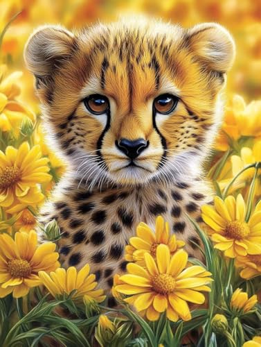 Blume Diamond Painting Tier Diamond Painting Erwachsene Kinder DIY 5D Vollbohrer Mosaikherstellung Stickerei Kreuzstich Diamanten Malerei Anfänger, Zimmer Deko Wohnzimmer Geschenke 60x80cm y7-143 Blume Diamond Painting Tier Diamond Painting Erwachsene Kinder DIY 5D Vollbohrer Mosaikherstellung Stickerei Kreuzstich Diamanten Malerei Anfänger, Zimmer Deko Wohnzimmer Geschenke 60x80cm y7-143 von LEYAUPGO