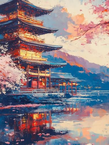 Landschaft Diamond Painting Japan Diamond Painting Erwachsene Kinder DIY Vollbohrer Mosaikherstellung Stickerei Kreuzstich Diamanten Malerei Anfänger, Zimmer Deko Wohnzimmer Geschenke 50x70cm c7-837 Landschaft Diamond Painting Japan Diamond Painting Erwachsene Kinder DIY Vollbohrer Mosaikherstellung Stickerei Kreuzstich Diamanten Malerei Anfänger, Zimmer Deko Wohnzimmer Geschenke 50x70cm c7-837 von LEYAUPGO