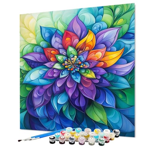 Malen Nach Zahlen Erwachsene Abstrakt, Malen Nach Zahlen Kunst, DIY Basteln Erwachsene Handgemalt Ölgemälde Set mit Pinsel und Acrylfarbe für Wand Deko, Geschenk für Frauen 60 x 80 cm (Model-0958) Malen Nach Zahlen Erwachsene Abstrakt, Malen Nach Zahlen Kunst, DIY Basteln Erwachsene Handgemalt Ölgemälde Set mit Pinsel und Acrylfarbe für Wand Deko, Geschenk für Frauen 60 x 80 cm (Model-0958) von LEYAUPGO