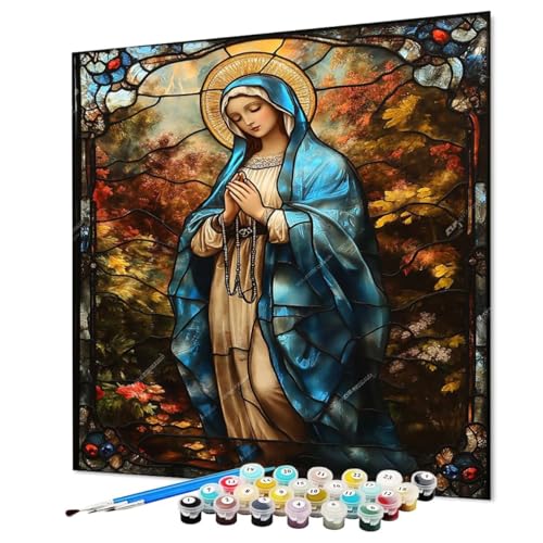 Malen Nach Zahlen Erwachsene Blume, Malen Nach Zahlen Frau, DIY Basteln Erwachsene Handgemalt Ölgemälde Set mit Pinsel und Acrylfarbe für Deko Wohnzimmer, Geschenk für Frauen 100 x 135 cm (Model-1465) von LEYAUPGO