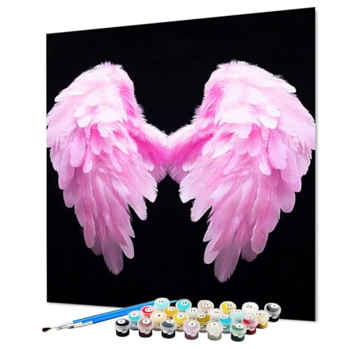 Malen Nach Zahlen Erwachsene Flügel Malen Nach Zahlen Feder Paint by Numbers mit Pinsel und Acrylfarben, DIY Bastelset Erwachsene Handgemalt Ölgemälde für Zimmer Deko Asthetik 70 x 95 cm (Model-0716) Malen Nach Zahlen Erwachsene Flügel Malen Nach Zahlen Feder Paint by Numbers mit Pinsel und Acrylfarben, DIY Bastelset Erwachsene Handgemalt Ölgemälde für Zimmer Deko Asthetik 70 x 95 cm (Model-0716) von LEYAUPGO