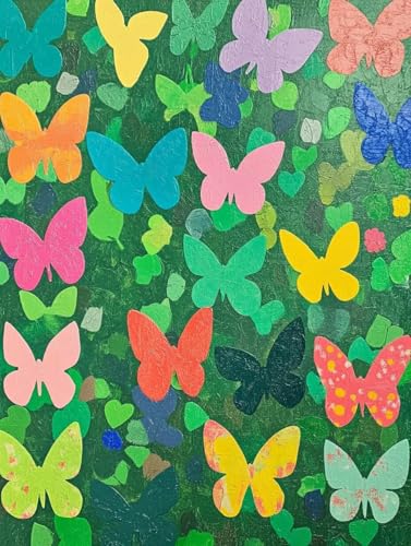 Tier Diamond Painting Schmetterling Diamond Painting Erwachsene Kinder DIY Vollbohrer Mosaikherstellung Stickerei Kreuzstich Diamanten Malerei Anfänger, Zimmer Deko Wohnzimmer Geschenke 50x70cm z7-56S Tier Diamond Painting Schmetterling Diamond Painting Erwachsene Kinder DIY Vollbohrer Mosaikherstellung Stickerei Kreuzstich Diamanten Malerei Anfänger, Zimmer Deko Wohnzimmer Geschenke 50x70cm z7-56S von LEYAUPGO