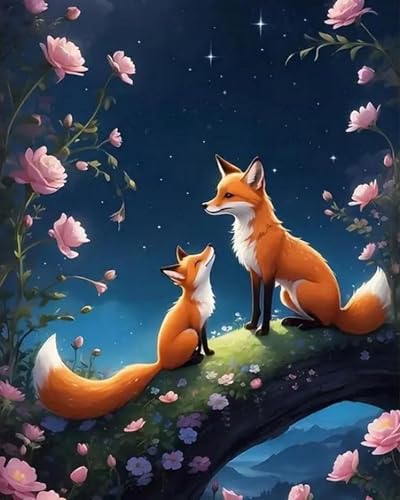 LEYIUYIU DIY vorgedrucktes Kreuzstich-Set 11CT Stickset für Kinder Erwachsene und Anfänger Wandkunst Heimdekoration – Kleiner Fuchs – 40x50cm LEYIUYIU DIY vorgedrucktes Kreuzstich-Set 11CT Stickset für Kinder Erwachsene und Anfänger Wandkunst Heimdekoration – Kleiner Fuchs – 40x50cm von LEYIUYIU