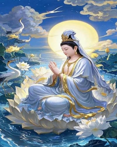 LEYIUYIU DIY vorgedrucktes Kreuzstich-Set 11CT Stickset für Kinder Erwachsene und Anfänger Wandkunst Heimdekoration – Märchenland-Buddha-Statue – 40x50cm LEYIUYIU DIY vorgedrucktes Kreuzstich-Set 11CT Stickset für Kinder Erwachsene und Anfänger Wandkunst Heimdekoration – Märchenland-Buddha-Statue – 40x50cm von LEYIUYIU
