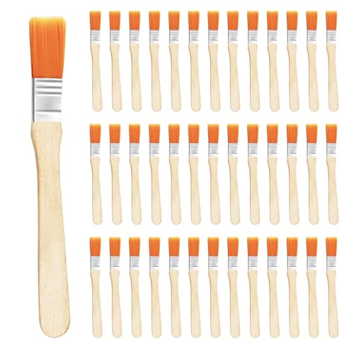 40 Stück Pinsel Klein,Lasurpinsel,Flachpinsel,Borstenpinsel Set,13.5Cm Pinsel Lack,Lackpinsel mit Holzgriff für Pinsel Farben Kunst Malerbedarf Lacke Malerei DIY Streichen Von WäNden 40 Stück Pinsel Klein,Lasurpinsel,Flachpinsel,Borstenpinsel Set,13.5Cm Pinsel Lack,Lackpinsel mit Holzgriff für Pinsel Farben Kunst Malerbedarf Lacke Malerei DIY Streichen Von WäNden von LFBEST