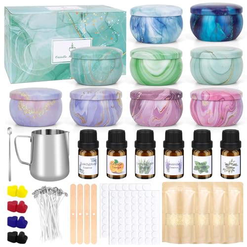 LFENYIGI Kerzen Selber Machen Set - Kerzenherstellung Kit für Kinder und Anfänger, enthält Bienenwachs, ätherische, Farbstoffe, und mehr DIY Kerze machen Zubehör LFENYIGI Kerzen Selber Machen Set - Kerzenherstellung Kit für Kinder und Anfänger, enthält Bienenwachs, ätherische, Farbstoffe, und mehr DIY Kerze machen Zubehör von LFENYIGI