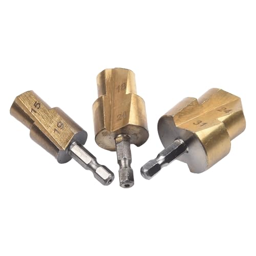 3 stücke Hebe Trat Bohrer Sechskantschaft Wasser Rohr Verbindung Werkzeug 20/25/32mm Anfasen Cutter for Holz Bohrer Werkzeuge(B) von LFJQFQR