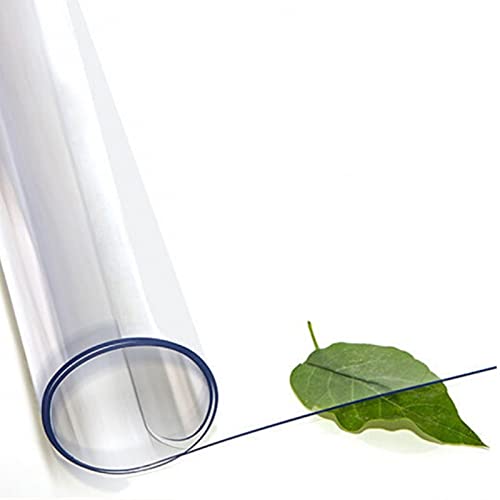 LFONDIGE Transparenter Tischdeckenschutz aus Vinyl, rechteckig, wasserdicht/ölbeständig, transparenter Kunststoff, Tischdecke/Tischdecken für Gartenmöbel/Mitteltischdecke für Wohnzimmer LFONDIGE Transparenter Tischdeckenschutz aus Vinyl, rechteckig, wasserdicht/ölbeständig, transparenter Kunststoff, Tischdecke/Tischdecken für Gartenmöbel/Mitteltischdecke für Wohnzimmer von LFONDIGE
