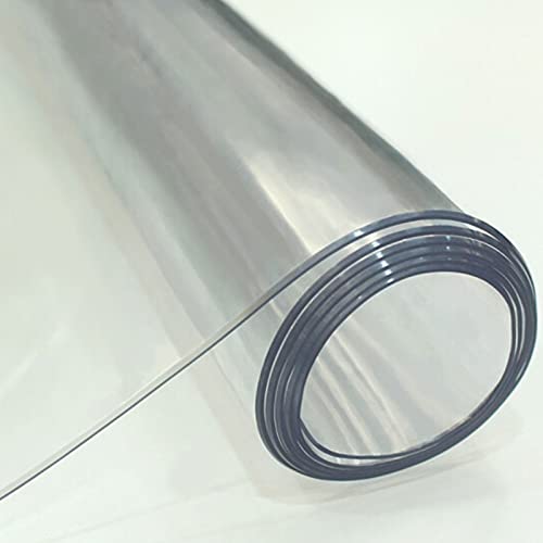 LFONDIGE mm Starke, durchsichtige Tischdecke aus Kunststoff, abwischbar, wasserdicht, PVC, Tischschutz, Tischunterlage – wasserdichte Terrassentischdecken – 70 × 120/70 × 150/80 × 100/80 × 120 cm (Gr LFONDIGE mm Starke, durchsichtige Tischdecke aus Kunststoff, abwischbar, wasserdicht, PVC, Tischschutz, Tischunterlage – wasserdichte Terrassentischdecken – 70 × 120/70 × 150/80 × 100/80 × 120 cm (Gr von LFONDIGE