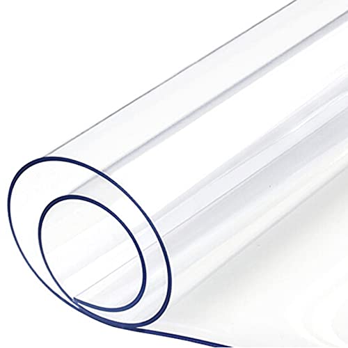 LFONDIGE mm Starke, durchsichtige Tischdecke aus Kunststoff, abwischbarer, wasserdichter Tischschutz aus PVC – Tischdecken für Gartenmöbel – wasserdichte Terrassentischdecken – 100 x 120 cm LFONDIGE mm Starke, durchsichtige Tischdecke aus Kunststoff, abwischbarer, wasserdichter Tischschutz aus PVC – Tischdecken für Gartenmöbel – wasserdichte Terrassentischdecken – 100 x 120 cm von LFONDIGE