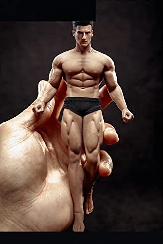 LFWDOCN 1/12 Scale Action Figure,6inch Male/Female Super-Flexible Seamless Body Doll Toy Collection (TM02A Strong Male Action Figure) von LFWDOCN