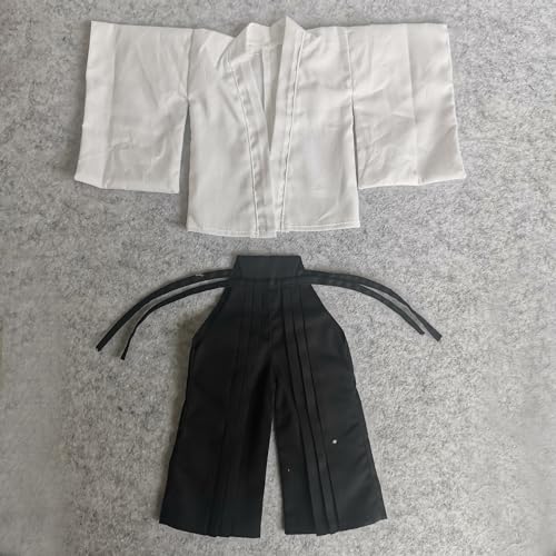 LFWDOCN 1/6 Samurai Uniform Kimono Clothes for 12"" Male TBL Phicen Action Figure Doll Clothes (White) von LFWDOCN