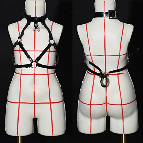 LFWDOCN 1/6 Scale Female Clothes, Female Lace Underwear Bodysuit Jumpsuit Costume Outfit Clothing Punk Strap Accessory for 12 Inch PH TBL JO Action Figure Body (Strap No. 3) von LFWDOCN
