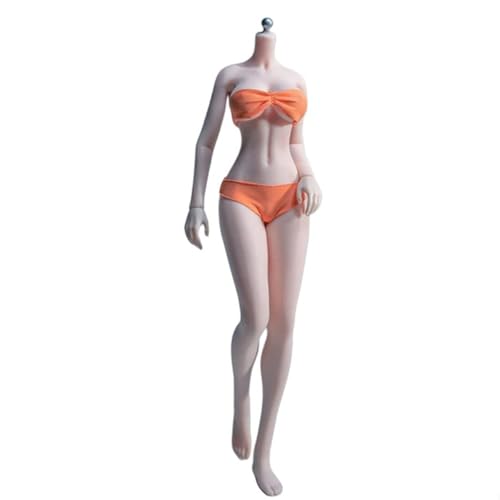 LFWDOCN PLLB2021-S41 1/6 Scale weiblich militär Body 12inch weiblich Super Flexible Slender Seamless Large Bust ActionFigurn Body Collection(S41B Brown Skin No Kopf) von LFWDOCN