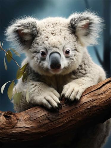 LFYNIORS Kreuzstich Set Vorgedruckt Anfänger Koala-Tierporträt 14Ct Diy Vorgedruckt Stickbilder Stickset Handwerk Home Decor Starter-Set Für Wandkunst-Heimdekoration 80x100cm LFYNIORS Kreuzstich Set Vorgedruckt Anfänger Koala-Tierporträt 14Ct Diy Vorgedruckt Stickbilder Stickset Handwerk Home Decor Starter-Set Für Wandkunst-Heimdekoration 80x100cm von LFYNIORS