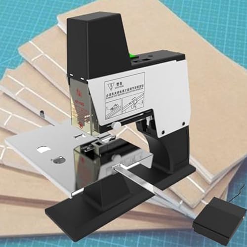 LFfwynog Elektrische Schwerbindemaschine Doppelseitige Sattelbindemaschine Bindestärke 2-30 Blatt Mit Fußpedalschalter für Schulen, Büros und Verlage Single LFfwynog Elektrische Schwerbindemaschine Doppelseitige Sattelbindemaschine Bindestärke 2-30 Blatt Mit Fußpedalschalter für Schulen, Büros und Verlage Single von LFfwynog