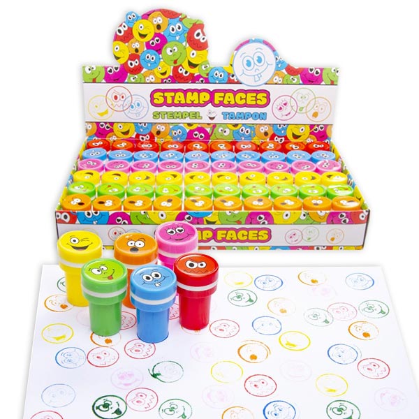 Großpack Lachgesicht Stempel, 60 Stk, 4cm, Mitgebsel Kindergeburtstag Großpack Lachgesicht Stempel, 60 Stk, 4cm, Mitgebsel Kindergeburtstag von LG-Imports
