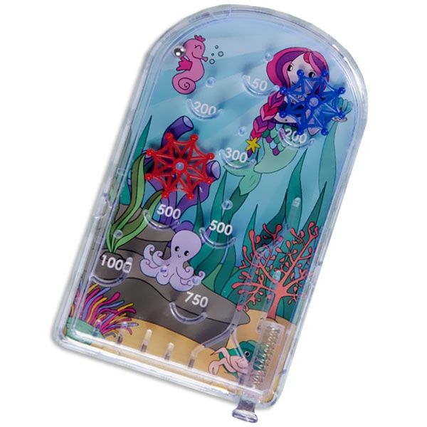 Meerjungfrau Flipperspiel, 1 Stk, 13,5cm, Mini Pinball für unterwegs Meerjungfrau Flipperspiel, 1 Stk, 13,5cm, Mini Pinball für unterwegs von LG-Imports