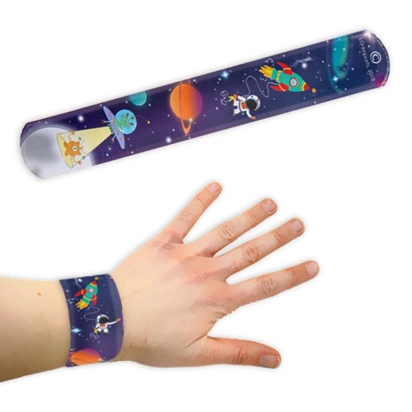 Mitgebsel - Schnapparmband Weltraum, 1 Stk, 22cm Mitgebsel - Schnapparmband Weltraum, 1 Stk, 22cm von LG-Imports
