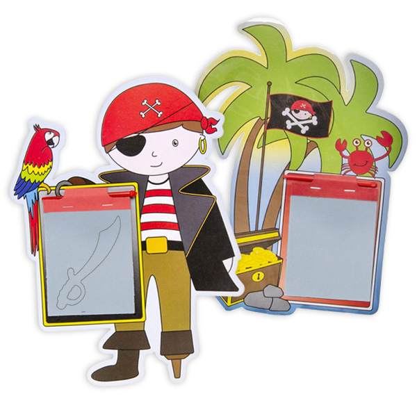 Piraten Zauber-Maltafel mit Stift, 1 Stück, Mitgebsel Kindergeburtstag Piraten Zauber-Maltafel mit Stift, 1 Stück, Mitgebsel Kindergeburtstag von LG-Imports