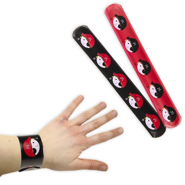 Schnapparmband Pirat, cooler Piratenschmuck für Kinder, 1 Stück Schnapparmband Pirat, cooler Piratenschmuck für Kinder, 1 Stück von LG-Imports