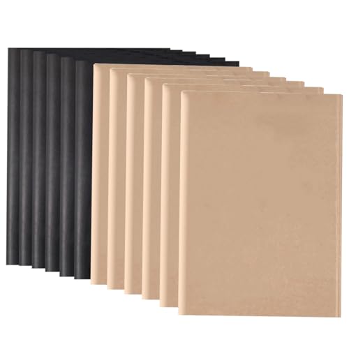 120 Blatt Seidenpapier,60 Kraft Tissue Papier,60 Schwarz Seidenpapier,50cm x 35cm Bastelpapier,Geschenkpapier für Geburtstagsfeier,Halloween,Hochzeit,Handwerk,Dekor von LGIFUTMAX