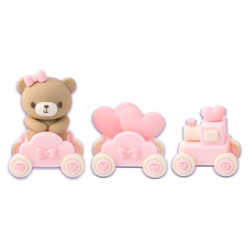 LGWJHCY Teddybär Tortendeko, PinkTeddybär Cake Topper, Tortendeko für Babyparty, Geburtstagsfeier, Jubiläumsdeko für Valentinstag, Hochzeit, Jubiläum, Geburtstag LGWJHCY Teddybär Tortendeko, PinkTeddybär Cake Topper, Tortendeko für Babyparty, Geburtstagsfeier, Jubiläumsdeko für Valentinstag, Hochzeit, Jubiläum, Geburtstag von LGWJHCY