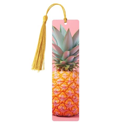 Lesezeichen aus Holz mit Löchern und Quasten, Holzanhänger, Ananas, Holzhandwerk, Lesezeichen, Vintage-Lesezeichen, Ornamente, Holz-Lesezeichen für Damen, Herren, Buchliebhaber, Geschenke, Gold Lesezeichen aus Holz mit Löchern und Quasten, Holzanhänger, Ananas, Holzhandwerk, Lesezeichen, Vintage-Lesezeichen, Ornamente, Holz-Lesezeichen für Damen, Herren, Buchliebhaber, Geschenke, Gold von LHCVSFGW