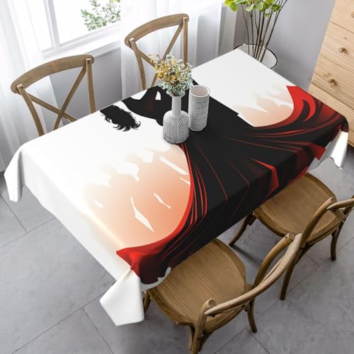 LHDGBNV Ballsaal-Tanz-Tischdecken für rechteckige Tische, flecken- und knitterfrei, waschbar, moderne Küchentischdecke für Küche, Esszimmer, Picknick, Party-Dekoration, 140 x 89 cm LHDGBNV Ballsaal-Tanz-Tischdecken für rechteckige Tische, flecken- und knitterfrei, waschbar, moderne Küchentischdecke für Küche, Esszimmer, Picknick, Party-Dekoration, 140 x 89 cm von LHDGBNV