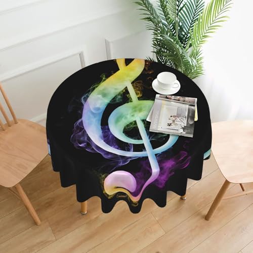 LHFIOHIRG Runde Tischdecke, 152 cm, knitterfrei, waschbar, Tischdecke für Küche, Esszimmer, Urlaub, Party, Picknick, 152 cm LHFIOHIRG Runde Tischdecke, 152 cm, knitterfrei, waschbar, Tischdecke für Küche, Esszimmer, Urlaub, Party, Picknick, 152 cm von LHFIOHIRG