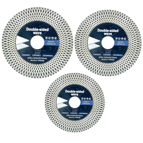 105 mm/115 mm/125 mm Turbo-Porzellan-Diamant-Scheibentrennscheibe(1Pcs 115mm) von LHKQHRDL
