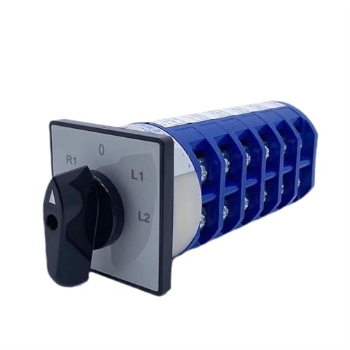 40A Nockenschalter 24 Klemmen 5 Positionen DIY Drehumschalter LW5-40/6 Steuerung verschiedener Lasten 1St von LHKQHRDL